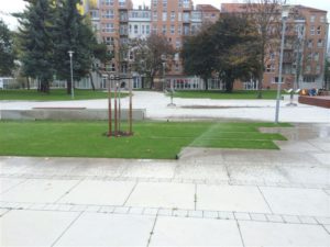 Travní koberce, Veřejná zeleň, Závlahové systémy - jplcz.com - Revitalizace parku