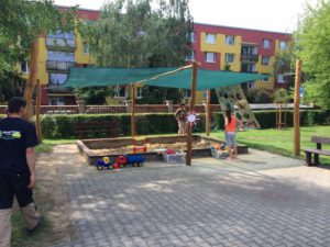 Sportoviště, Veřejná zeleň - jplcz.com - Zahrada pro mateřskou školku, Operační program ŽIVOTNÍ PROSTŘEDÍ