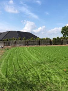 Realizace trávníku a závlahového systému Litoměřice